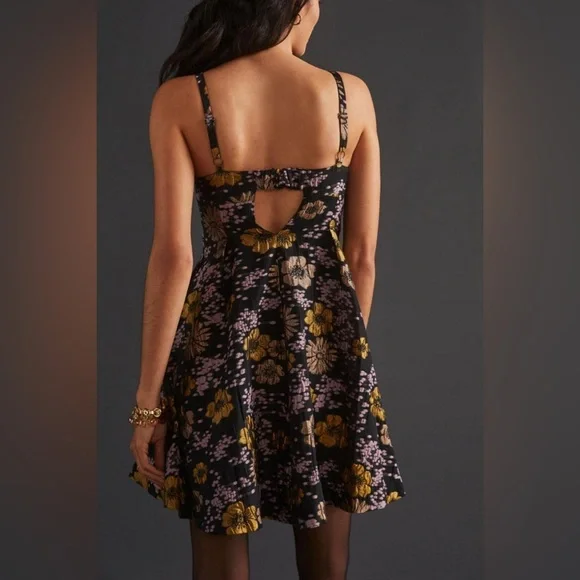 jacquard a line mini dress anthropologie Jacquard Mini Dress